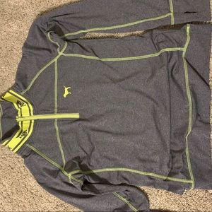 Pink athletic 1/4 quarter zip